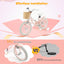 16-Inch Kids Bike with Training Wheels - Pink