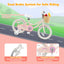 16-Inch Kids Bike with Training Wheels - Pink