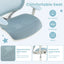 Swivel Mesh Children Computer Chair - Adjustable Height in Blue
