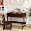 Kids Desk and Chair Set with Storage Drawer and Hutch - Brown