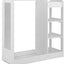 Kids Dress Up Storage with Mirror - White