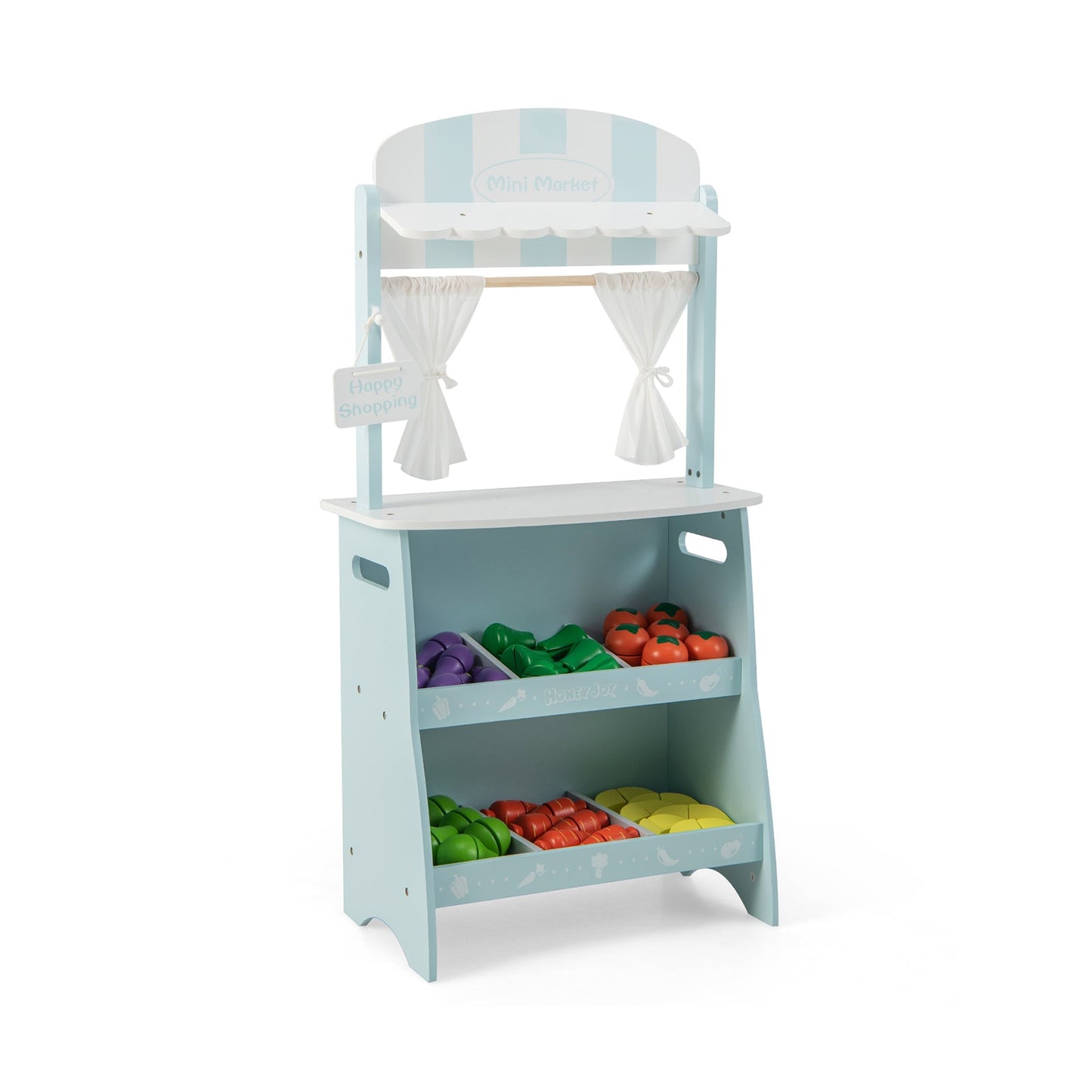 Stand de Marché Fermier pour Enfants - Bleu