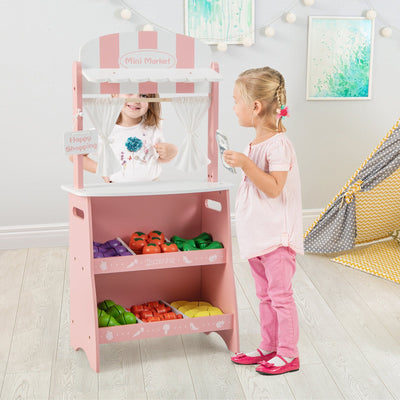 Kid's Farmers Market Stand - Pink