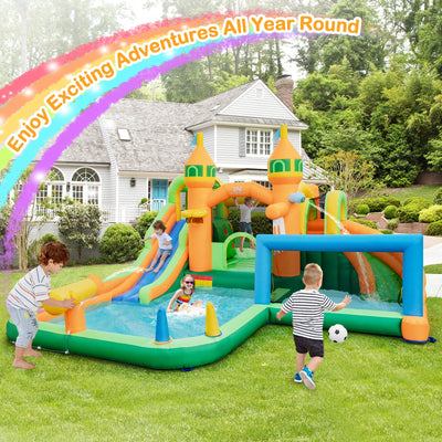 Tobogán Inflable para Niños con Soplador de 735W