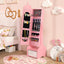Kids Jewelry Armoire Cabinet with Storage - Pink
