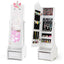 Cabinet de Bijoux pour Enfants avec Miroir Plein Long - Blanc