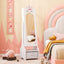 Cabinet de Bijoux pour Enfants avec Miroir Plein Long - Blanc