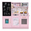 Gbruno Toddler Pretend Play Kitchen - Light Pink