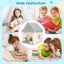 Kids Large Play Castle Fairy Tent with Mat - Beige