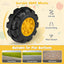 Kids Ride On Bulldozer Toy Truck with Adjustable Bucket