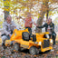 Kids Ride-On Dump Truck 12V with Electric Dump Bed - Yellow