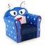 Sofa pour enfants Original avec accoudoirs et coussin épais - Bleu