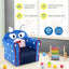 Sofa pour enfants Original avec accoudoirs et coussin épais - Bleu