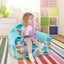 Fauteuil pour enfants avec housse en velours doux - Bleu