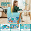 Fauteuil pour enfants avec housse en velours doux - Bleu