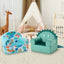 Sofa pour enfants Original avec accoudoir et coussin épais - Vert