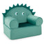 Sofa pour enfants Original avec accoudoir et coussin épais - Vert
