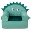 Sofa pour enfants Original avec accoudoir et coussin épais - Vert