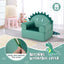 Sofa pour enfants Original avec accoudoir et coussin épais - Vert