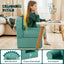 Sofa pour enfants Original avec accoudoir et coussin épais - Vert