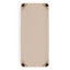 Kids Stackable Daycare Cot Pack of 6 with Detachable Oxford Cloth - Beige