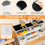 Kids Toy Storage Organizer with Blackboard Top - 4 Drawers