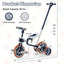 4-in-1 Kids Trike Bike with Adjustable Push Handle - Navy