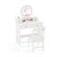 Ensemble de coiffeuse pour enfants avec miroir - Princesse blanche