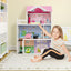 Premium Wooden Dollhouse with Elevator - Pink