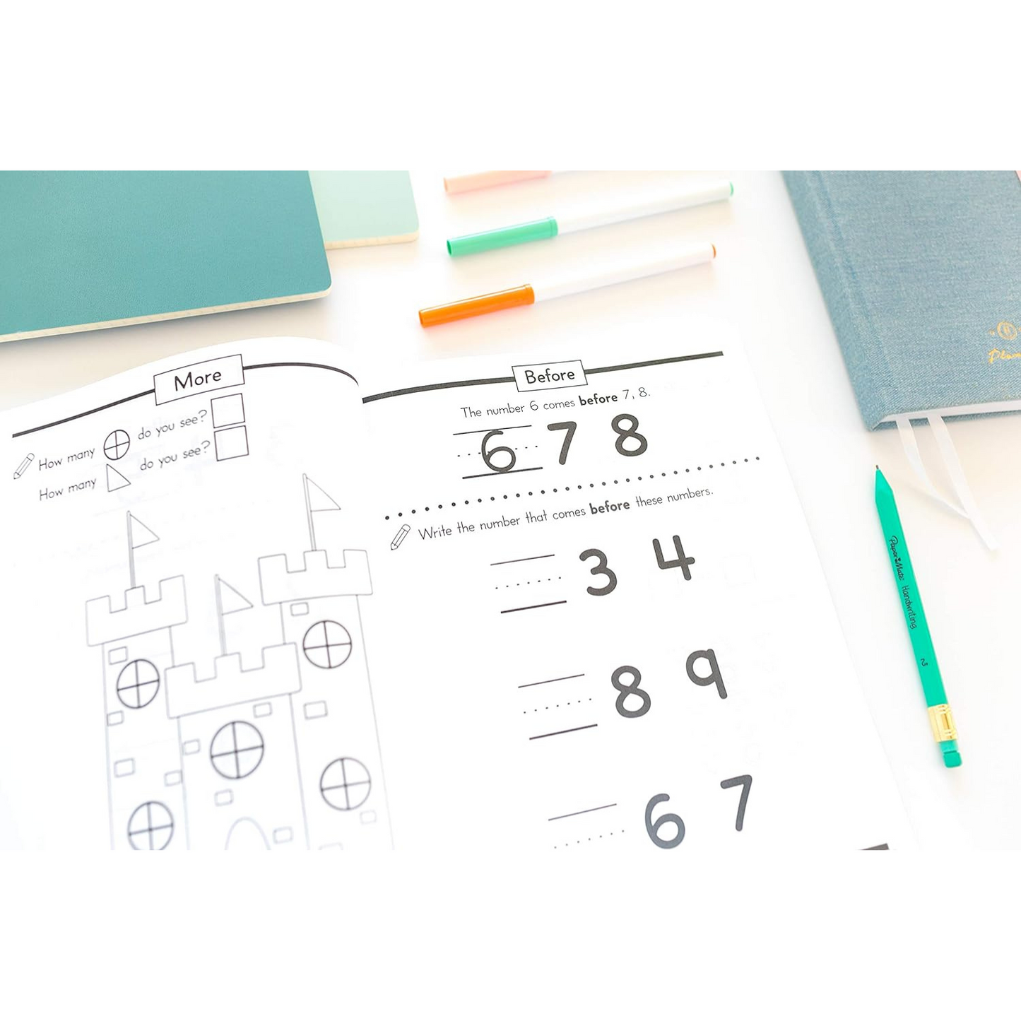 Engaging Kindergarten Math Workbook: Fun Learning for Ages 5-7 | Essential Addition & Subtraction Activities | Perfect for Homeschooling - Korvel