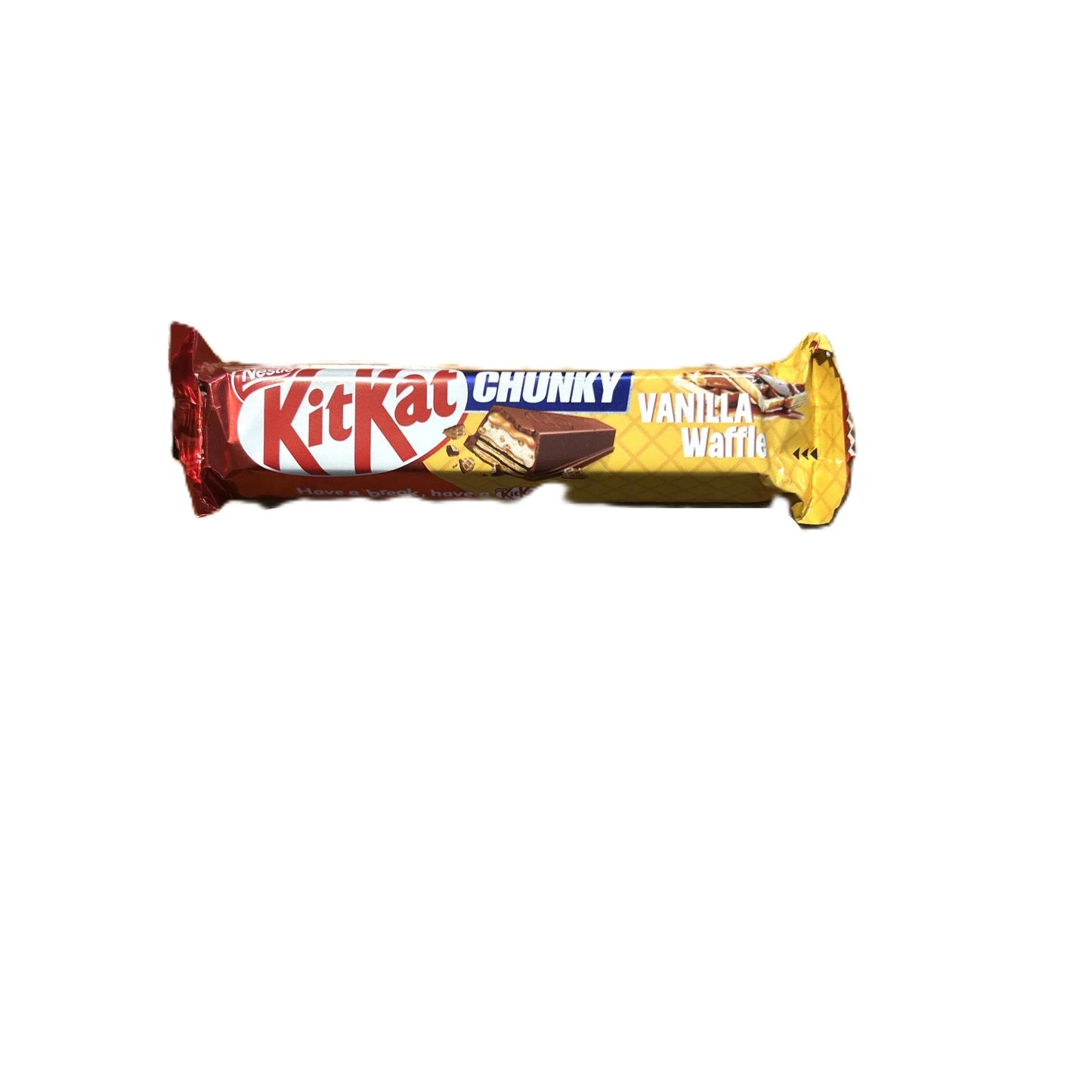 Barre chocolatée KitKat Chunky Vanille Gaufre – Délice Épais et Crémeux