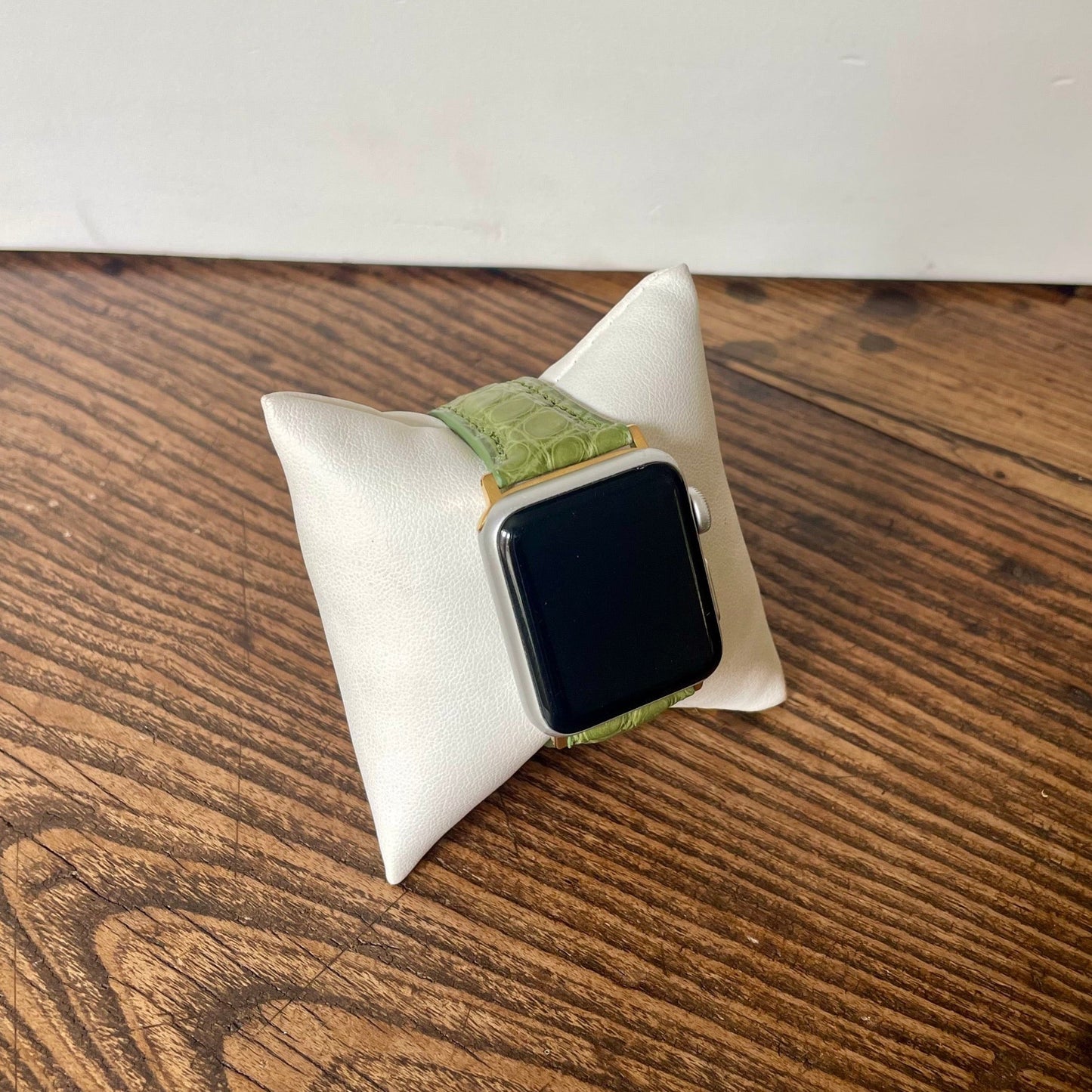 Correa de Apple Watch Kiwi Matte Alligator