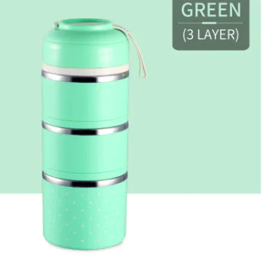 Cajas de Almuerzo Térmicas de Acero Inoxidable a Prueba de Fugas