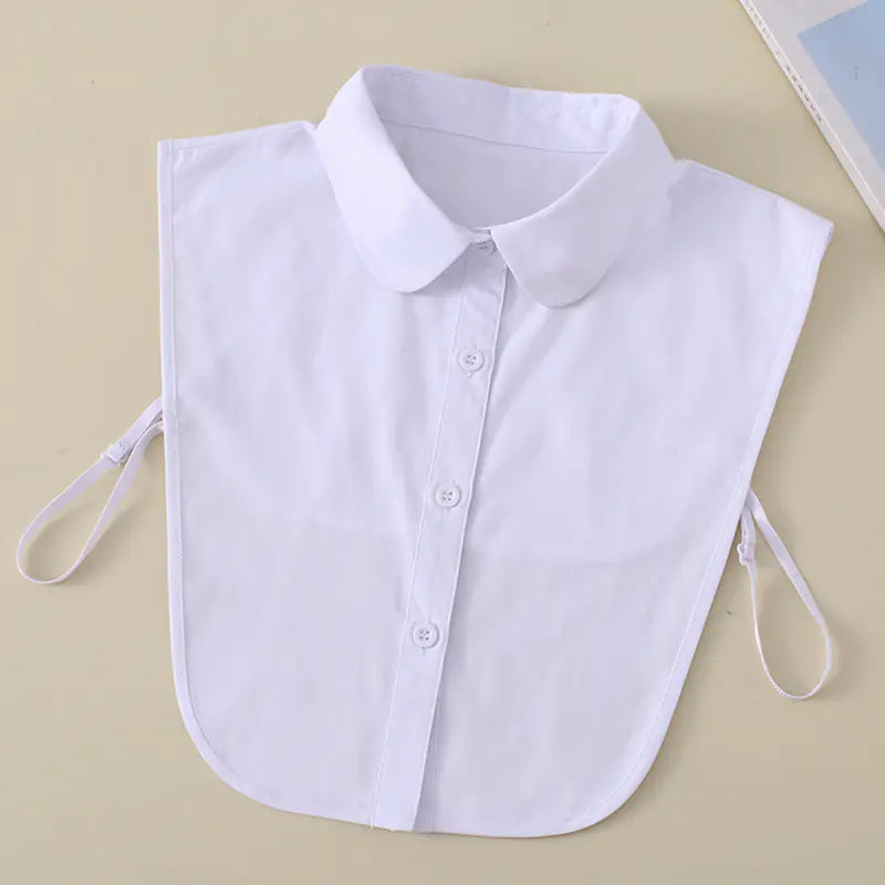 Accessoire de col faux blanc pour femmes 2023