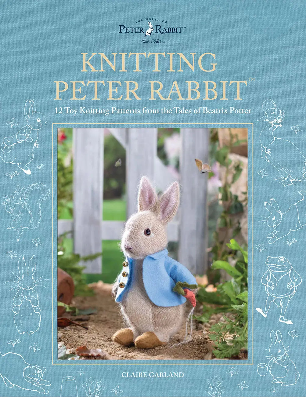 Libro de manualidades de tejido de Peter Rabbit