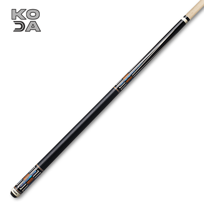 Koda Cue Stick - Sleek Black with Striking Blue Design