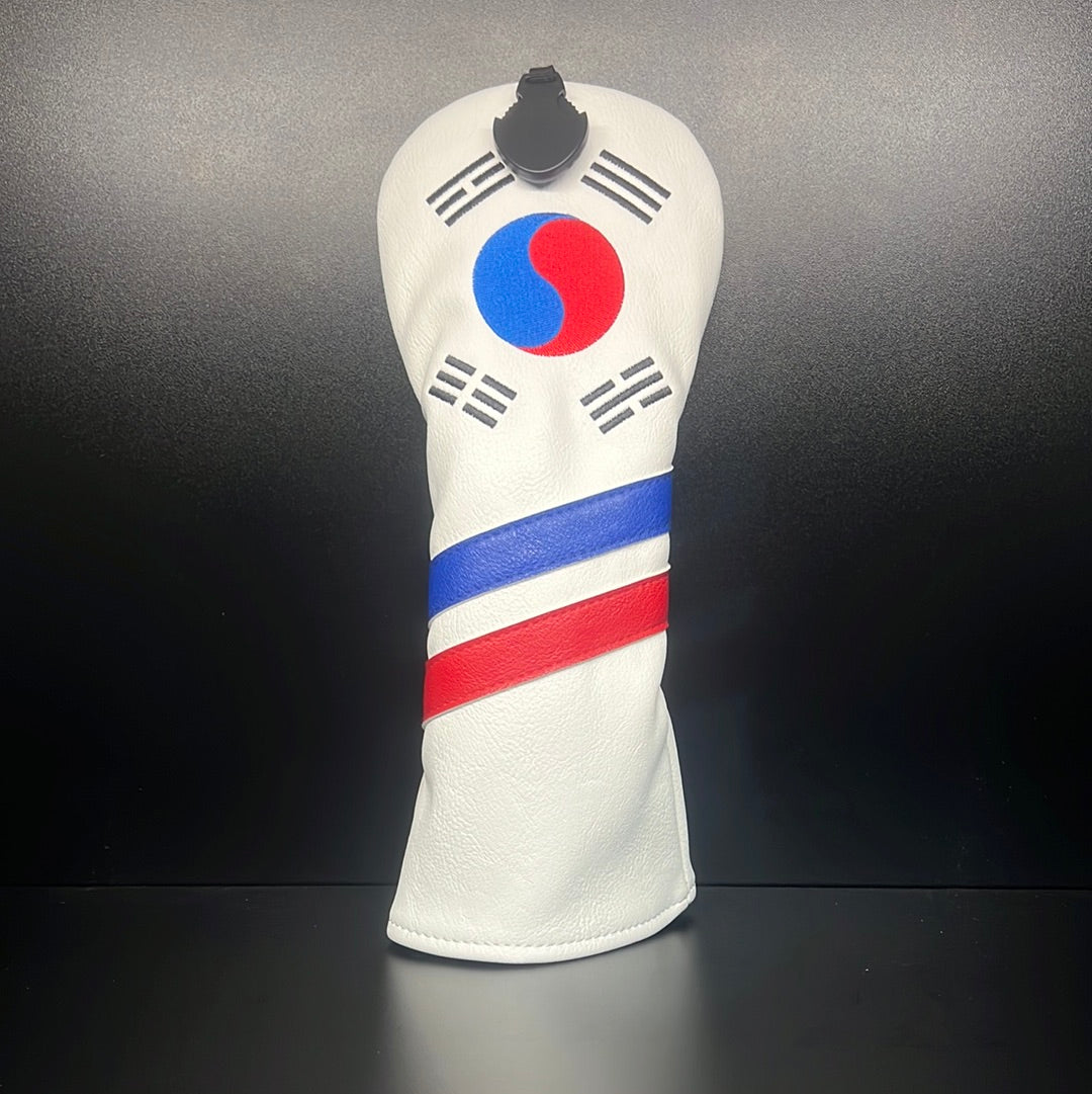 Patriotic Korean Flag Golf Club Headcover