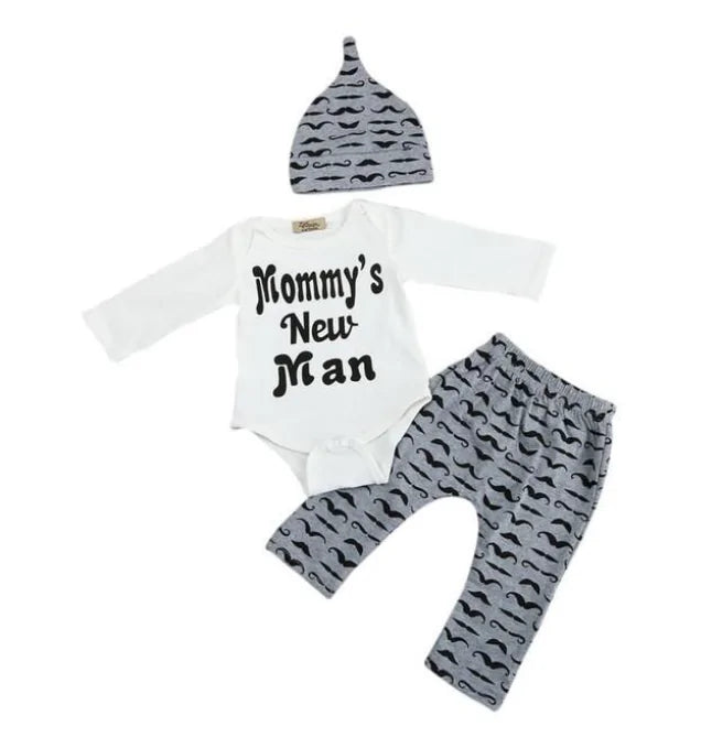 Mommy's New Man Outfit for Baby