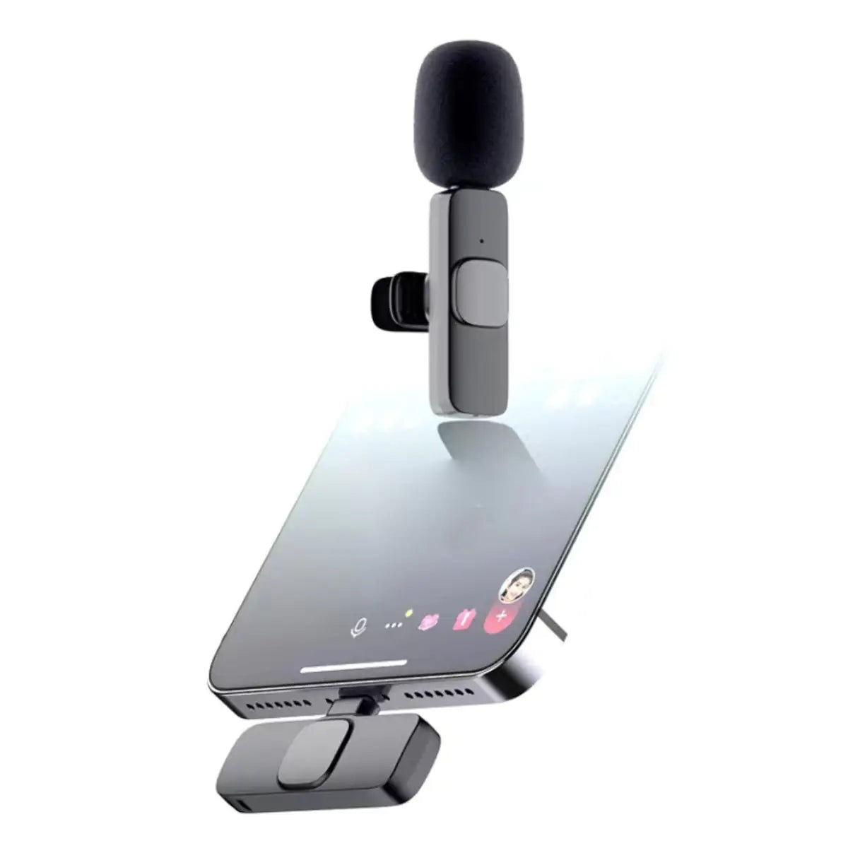 Micrófono Mini Karaoke e Influencer para Smartphone