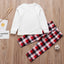 Conjunto de Pijamas a Juego para la Familia en Navidad