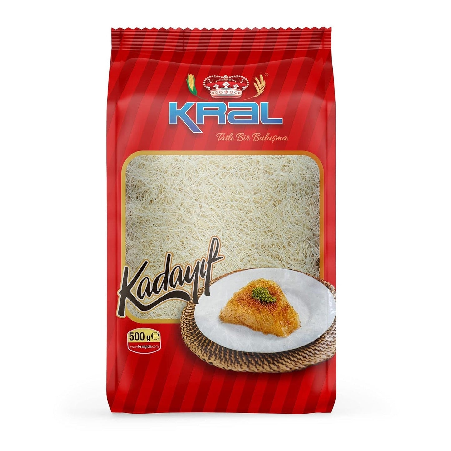 Kral Dried Kadayıf – Traditional Shredded Pastry (500g)