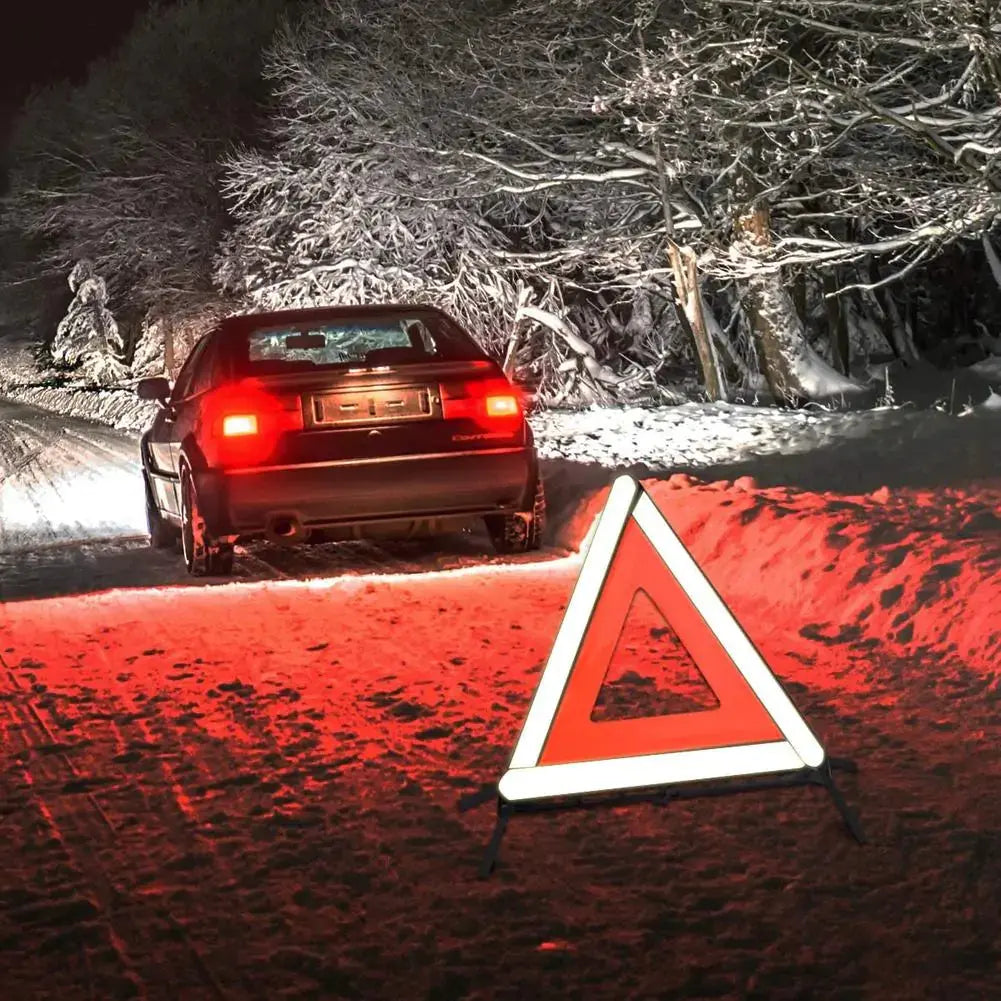 Triángulo de Seguridad Vial Premium para Mayor Visibilidad