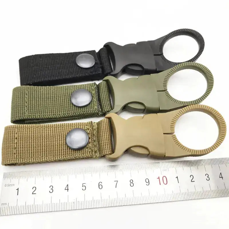 Clip de Colgar para Mochila de Cinturón de Nylon Militar para Exterior