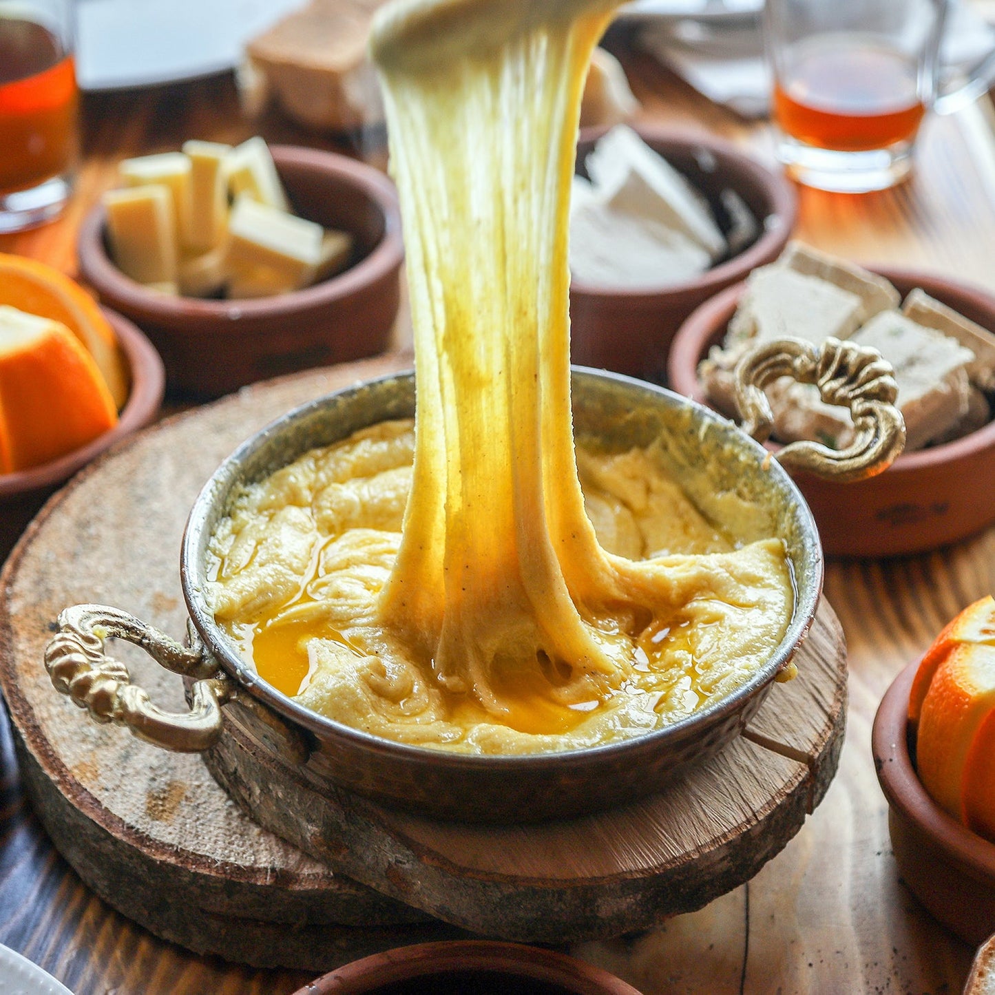 Kit Moda Trabzon Kuymak: mezcla de harina de maíz y queso Muhlama, 8,8 oz (250 g)