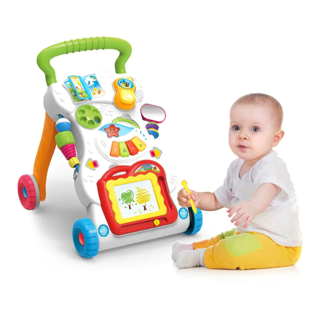 Chariot de marche pour bébé - Soutenant et engageant