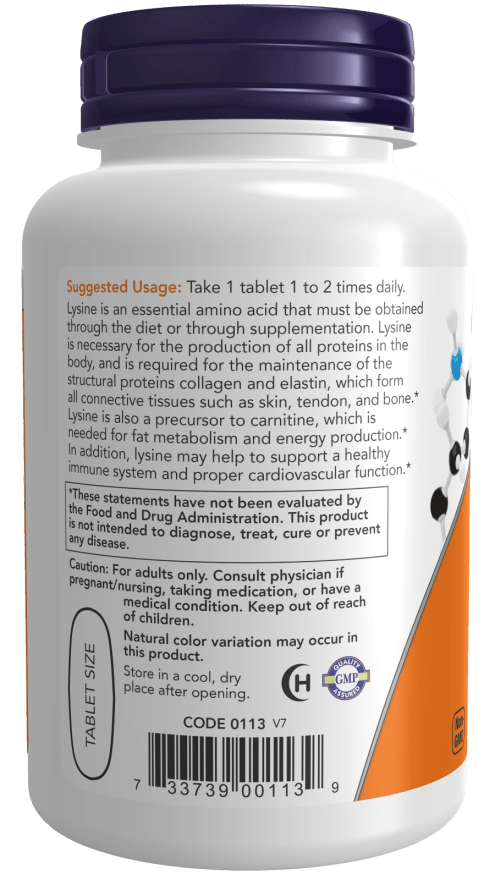 Premium L-Lysine 1000mg - Essential Amino Acid for Optimal Health - Korvel
