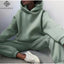 Conjunto de Sudadera con Capucha Esencial para Invierno