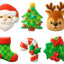 Formes de sucre Holly Jolly Deco-On 126ct