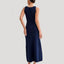 Elegant Knitted Sleeveless Long Dress