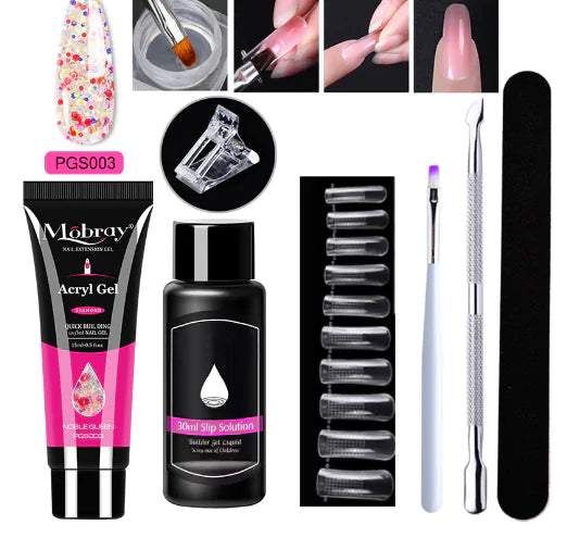Premium Poly Nail Gel Set for Stunning Nail Art